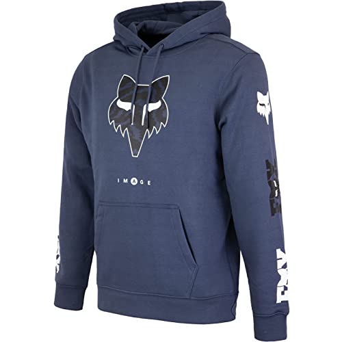 Fox Nuklr Head Hoody Herren (L, deep Cobalt)
