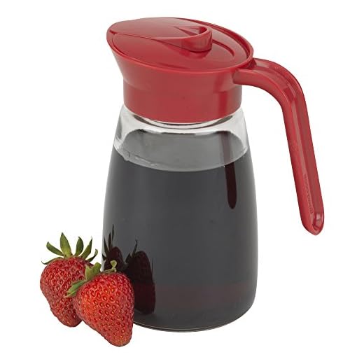 Good Cook Glass Syrup Dispenser, 12 oz, Clear