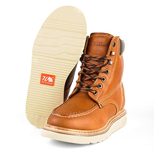 Men's Leather Light and Oil Resistant Lace Up Work Boot style 23333