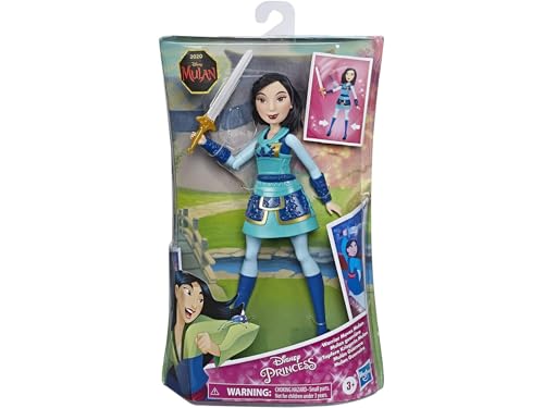 Disney Princess Boneca Mulan guerreira (Hasbro E86285L0)