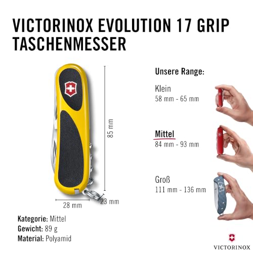 Victorinox Schweizer Taschenmesser Evolution 17, 15 Funktionen, Holzsäge – Ansicht 3