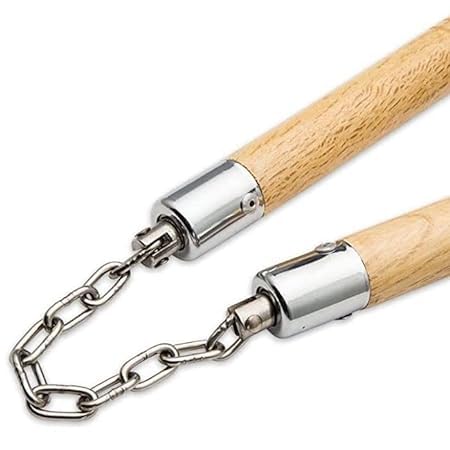 TIAGO Wooden Nunchaku for Martial Arts (Brown, Bruce Lee 818) Deluxe Quality (B0CJY6K23W) Amazon Price History, Amazon Price Tracker