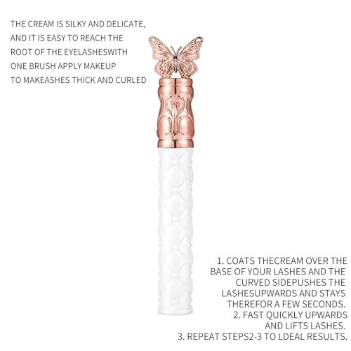 Fine Brush Black Mascara, For tiny and lower eyelashes, Small soft brush, No clumping, Waterproof, All Day Exquisitely Full(1 Pcs) - Image 5