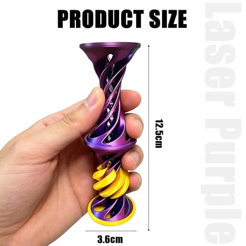 Image of 3D Printing Toy, Fidget Toys for Adults, Elastic Passthrough Anxiety Relief Toys for Adult Hand Relaxing, Concentration Improvement & Stress Reliever