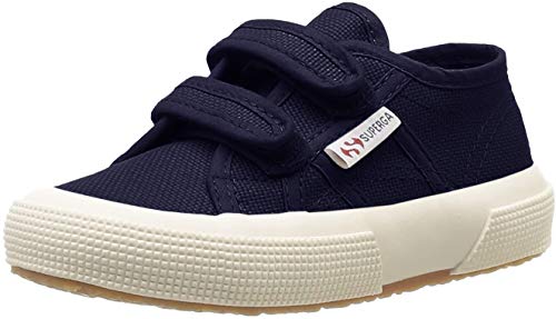 Superga 2750 Jvel Classic Zapatillas Unisex Niños, Azul (Navy), 37 EU (4 UK)
