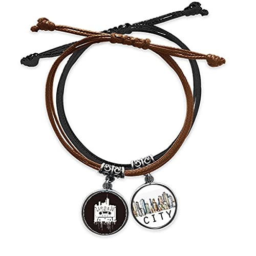 Bracelet cuir Sidi et corde main le cadeau idéal au style silhouette rue