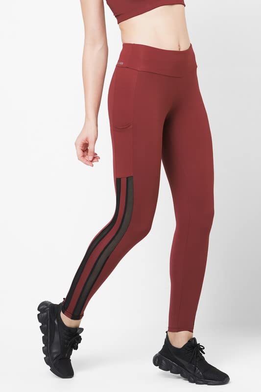 Image of JUST-Dry MESH Panel 7 /8 GO Train Tights