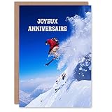 texte carte postale humour ski Premium Quality: Each card is made from high-quality, durable paper that gives a luxurious feel in hand, ensuring your message stands out.