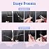 Hair Extension Tools Kit,300 Pcs Silicone Lined Micro Links Beads(3 colours) 100 Rubber Bands 6 Blue Glitter 1 Micro Beads Plier 2 Hook Needle Pulling Loop 5 Hair Clips, 1 Comb Hair Tinsel 40Pcs/Pack