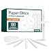 Concordia Supply 5.75" Candlelight Candles & Paper Bobeche Candle Holders (Set of 100)