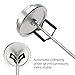 AimiDream V Bar Landmine Handle Attachment for Barbell Bar, Solid Multi-Grip Landmine Handle Attachment with Non-Slip Rubber Handle, Fits Olympic Bars Strength Training Bars,Black