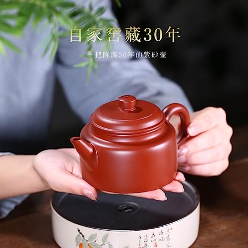 Théière argile Yixing Zisha 210 ml contre l'amertume du thé noir