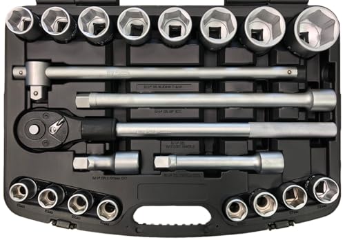 SW-Stahl 07660L Steckschlüsslsatz I 21-teilig I 3/4 SW-Stahl 07660L Steckschlüsslsatz I 21-teilig I 3/4