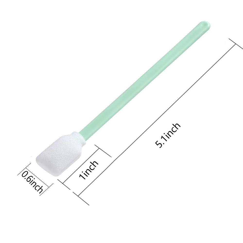 Sky- Professional Cleaning Sticks Fabric for Lab, Dust-Free Cleaning Sponge Tip Swabs for Printer Heads, Scanners, Camera Lenses, Hard Disk Industries, Optical Lenses Optical Equipment pack of (50) 1