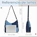 Imagen de Syrads Mujer Denim Hobo Bolsos para Mujer Bolso de Hombro Retro Tote Casual Bolsos de Hombro de Denim