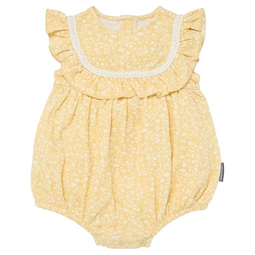 Image of Modern Moments by Gerber Baby Girls' Ruffle Bodice Bubble Romper