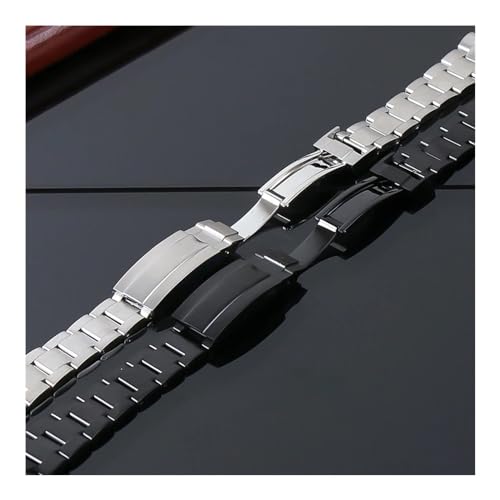 Bracelet de montre 20mm NH35 acier 904L boucle coulissante