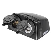 Narva Heavy-Duty Surface Mount Accessory & Dual USB Socket