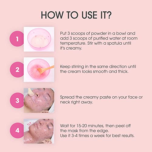 Ciz Jelly Mask, Jelly Face Mask For Facials, Bulgarian Rose Hydrating, Brightening & Nourishing Jelly Mask, 23 Fl Oz Jar Face Mask Skin Care #TOP3