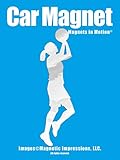 Basketball Player Women's Car Magnet
