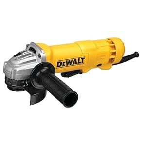 DEWALT Angle Grinder, 4.5 Inch, 11 Amp, With Paddle Switch (DWE402)