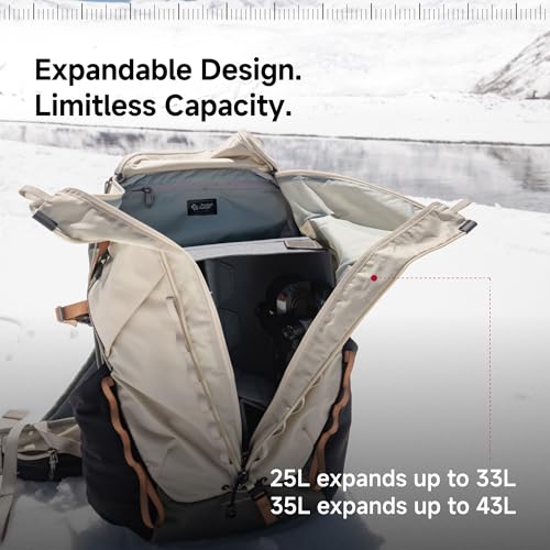 VSGO Pocket Ranger Photography & Outdoor Backpack – Off White by VSGO - Image 4