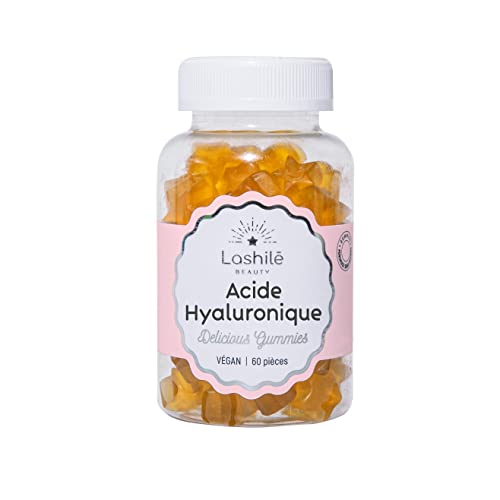LASHILÉ BEAUTY - Compléments Alimentaires - Acide Hyaluronique Mono Boost - Cure 1 mois - 60 Gummies - Vegan - Fabrication Française Cover