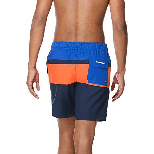 Speedo Men's Swim Trunk Mid Length Redondo Stripe #TOP2