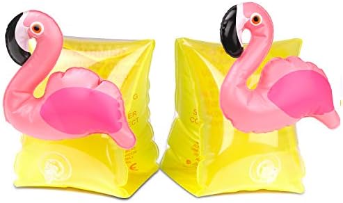 MoKo Inflatable Swim Floater Sleeves for Kids, Cartoon Swimiming Armbands Floaties Water Wings Floatation Sleeves, Pool Water Sports Learning Swim Training Aids