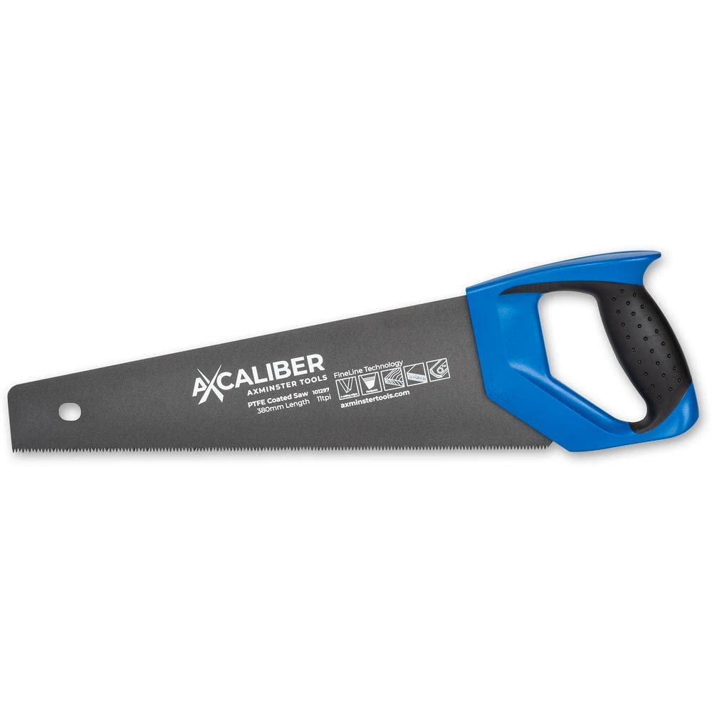 Axcaliber Fineline PTFE Coated Toolbox Saw 11tpi - 380mm