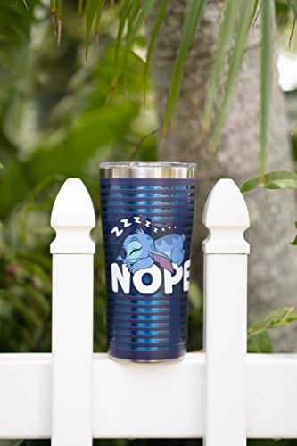 Tervis Disney Lilo And Stitch 20Th Anniversary Triple Walled Insulated Tumbler Travel Cup Keeps Drinks Cold & Hot, 20Oz Legacy, Stainless Steel #TOP2