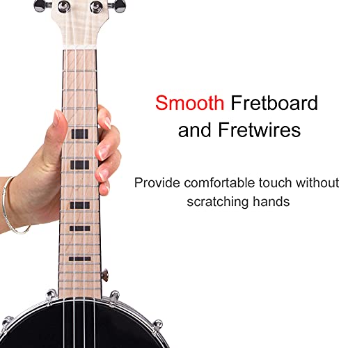 Kmise MI2701-KUS Banjolele Banjo Ukulele Concert Size 23 Inch thumb #2