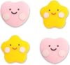 PERFECTSIGHT Switch Thumb Grips, Cute Joystick Caps Thumbstick Cover for Nintendo Switch Lite/Switch OLED, 4 PCS Analog Stick Button Cover for NS Joycon Controller Accessories,Star and Heart