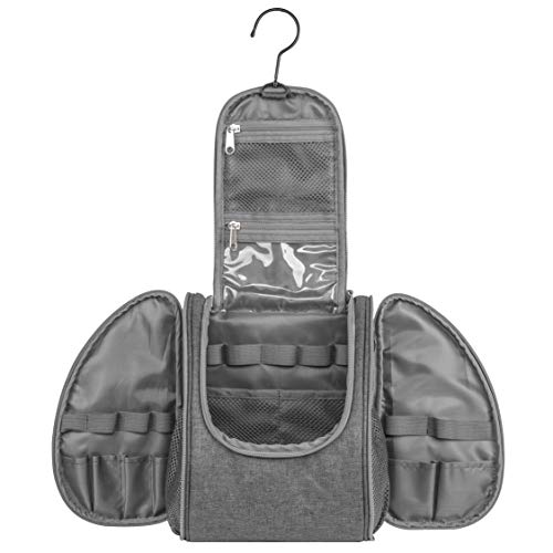 Premium Travel Hanging Toiletry Bag for Men and Women - Large Waterproof Organizer