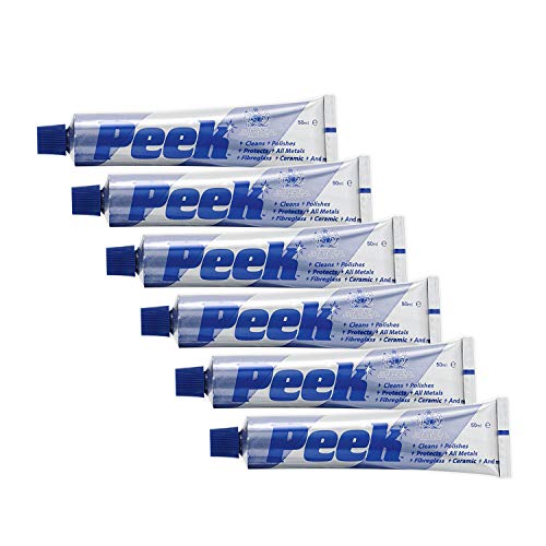Peek Metal Polish 50ml Tubo Pack 6