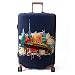 Produktbild Maddy's Home Elastische Kofferhülle, Koffer, Koffer, Kofferhülle, Luggage Cover mit Reißverschluss, für 58,9-81,2 cm (23-32 Zoll), City, L (Fit 26"-28" suitcase), Weich
