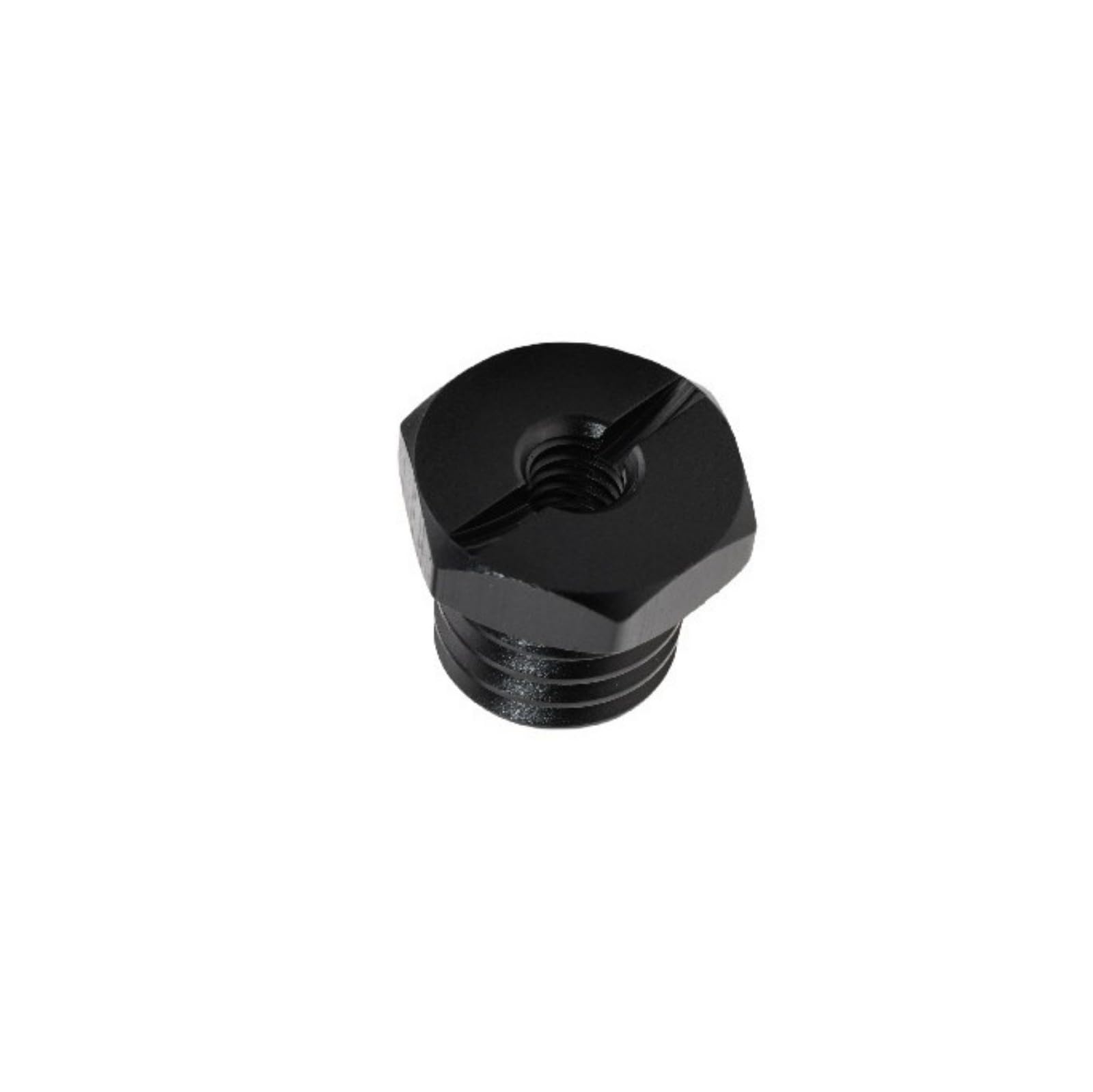 Maxtonser Hexagonal Adapter Screw 1/4 Female to 5/8 Male for Tripods and Levels Conversion Screw Aluminum Alloy Rusts Resistant