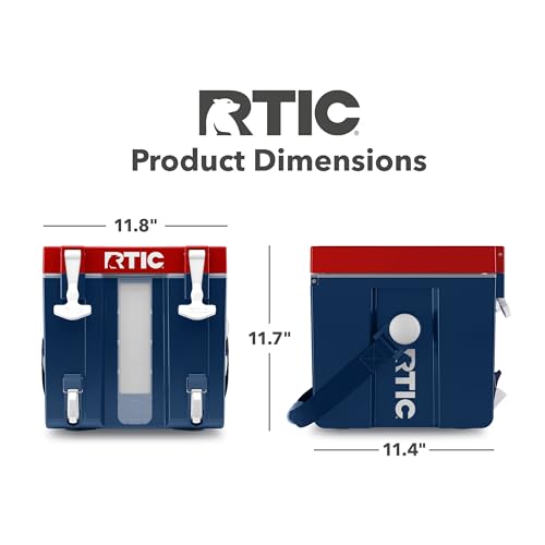 Refroidisseur d'eau 3 gallons RTIC Halftime avec distributeur empilable à 2 robinets - 7
