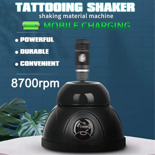 Mezclador de vórtice de laboratorio, 8700 rpm, mezclador de líquido/pintura, mezclador de vórtice fuerte, pigmento de pinturas para pintores, pinturas acrílicas, tinta de tatuaje, esmalte de gel