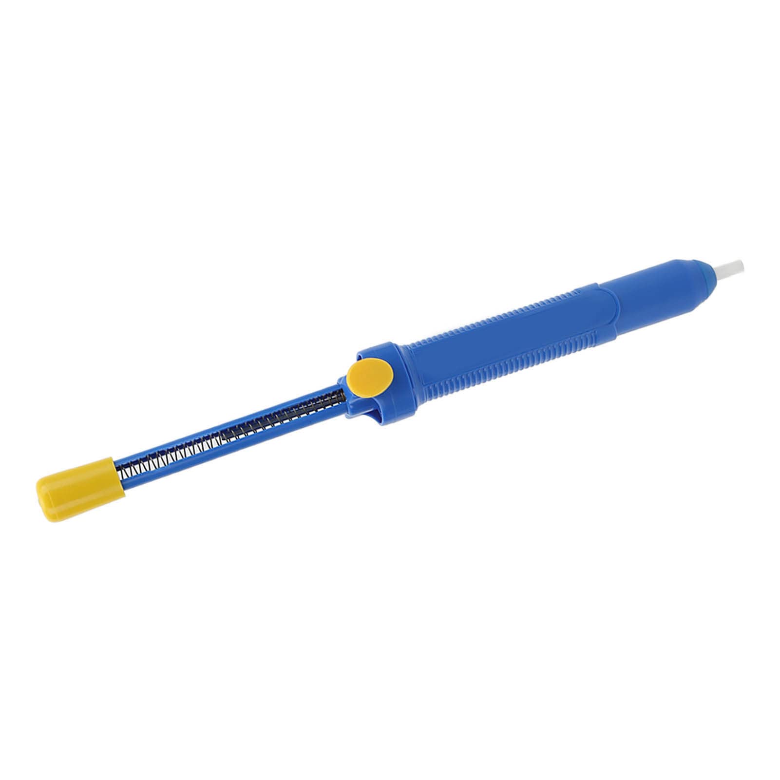 Ejoyous Ventosa per Saldatura, Penna per Rimozione Saldatura con Pompa Dissaldante ABS, Strumento di Pompaggio Manuale da 330 Mm con Forte Aspirazione, Funzionamento con una Sola Mano, per (BLUE)