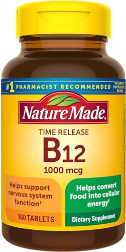 NATUREMADE ビタミンB12 タイムリリース 1000mcg 160粒