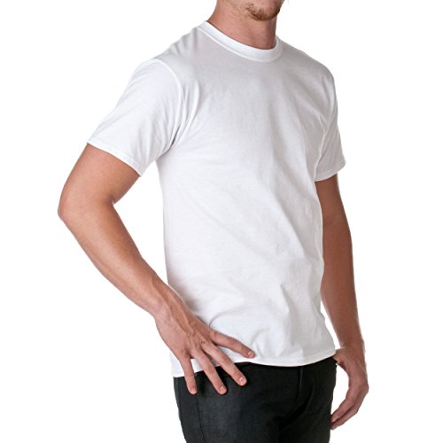 Fruit of the Loom Mens 1Pack Assorted Crew-Neck Undershirts T-Shirts3