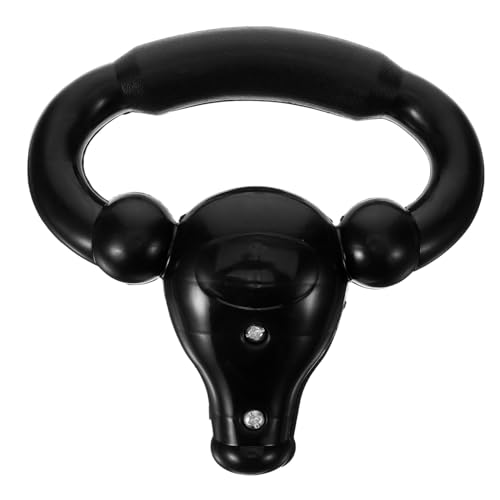 ibasenice Empuñadura Scooter Puños De Mini Bicicleta Asiento De Muñeca Manejar Apretones Bicicletas Puños Ergonómicos Para Bicicleta Ruedas Carro Manija Del Triciclo Black El Plastico