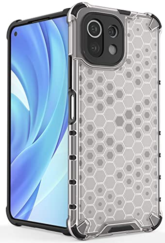 Image of Glasgow | for Mi 11 Lite Stylish Look Pattern Back Case Cover for Mi 11 Lite - Transparent