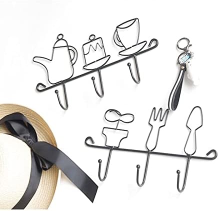 JSEIAJB Hook Up Key Holder Wall Hooks for Doorway Wall Coat Hook Bathroom Accessories Wall Hooks Decorative Home Decor(Small)