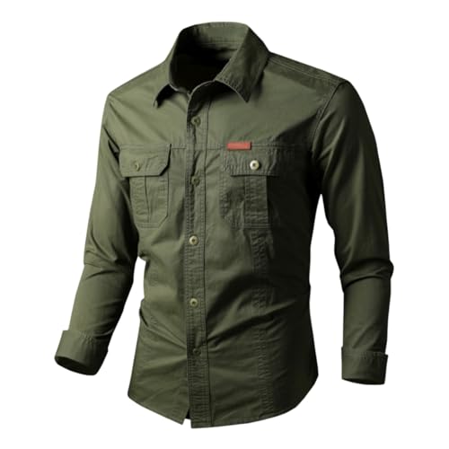 Camisa cargo de exteriores para las caminatas cotidianas de otoño
