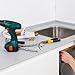 Veemoon 1 Set Faucet Installation Tools Kitchen Accessory Faucet Accessories Faucet Fastener Nut Tool Kitchen Faucet Horseshoe Kitchen Faucet Antiloosing Nut Faucet Fastening Circlip