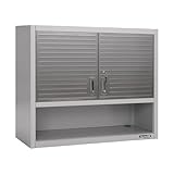 Seville Classics UltraHD Wall Cabinet with Open Shelf (Granite)
