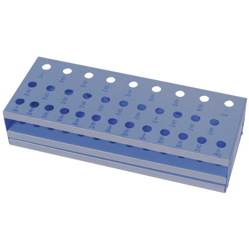 Huot Metal Drill Stand 11985 1/2"-1" x 64ths Size Range for Cutting Tool: Silver & Deming Drills