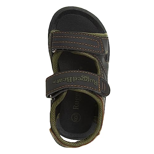 Image of Rugged Bear Kids Boys Girls Open-Toe Outdoor Sport Water Sandals - beach pool slide adjustable strap shoes athletic summer (Toddler /Little Kid /Big Kid)